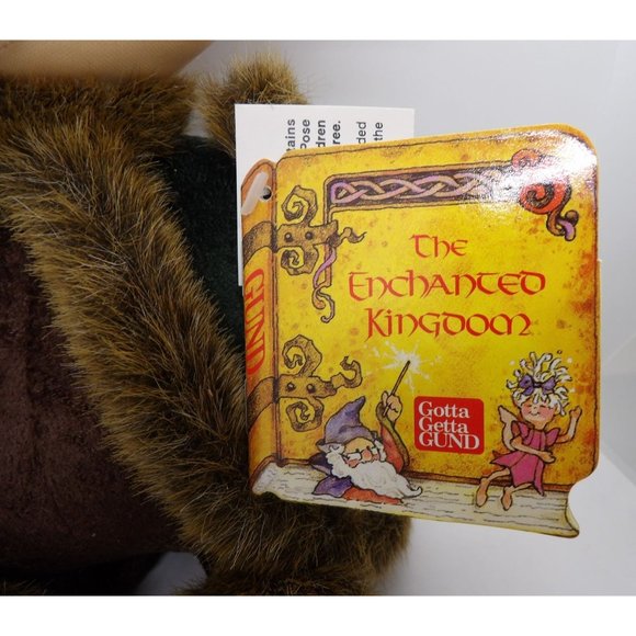 Vintage Gund Enchanted Kingdoom Cunliff Troll 17 in. 1992 - Picture 3 of 5